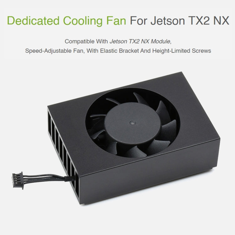 Waveshare Dedicated Cooling Fan for Jetson TX2 NX, For Jetson TX2 NX