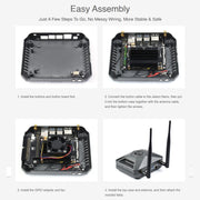 Waveshare F-Type Aluminum Case for Jetson Nano Development Kit