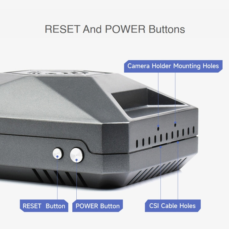Custodia in alluminio per Jetson Nano Developer Kit B01