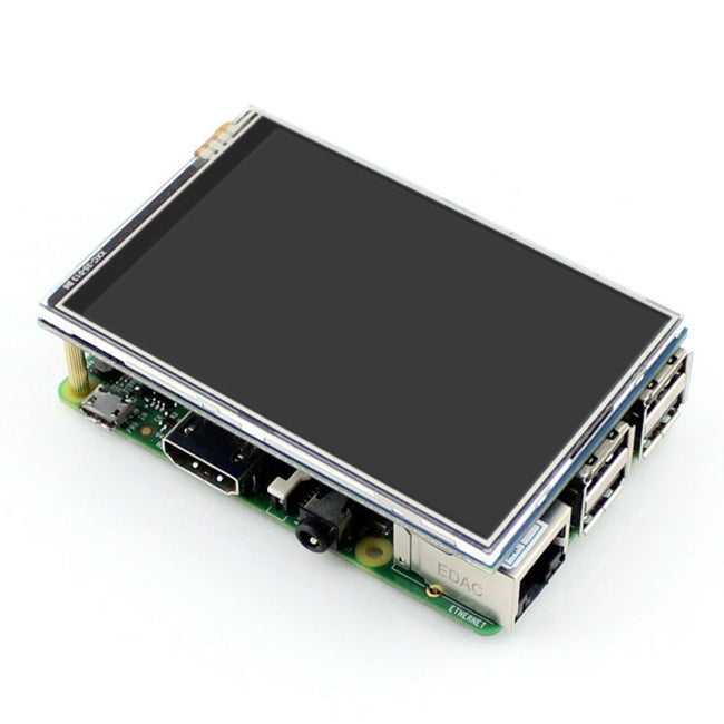 LCD TFT touch screen da 3,5 pollici 320x480 WAVESHARE per Raspberry Pi