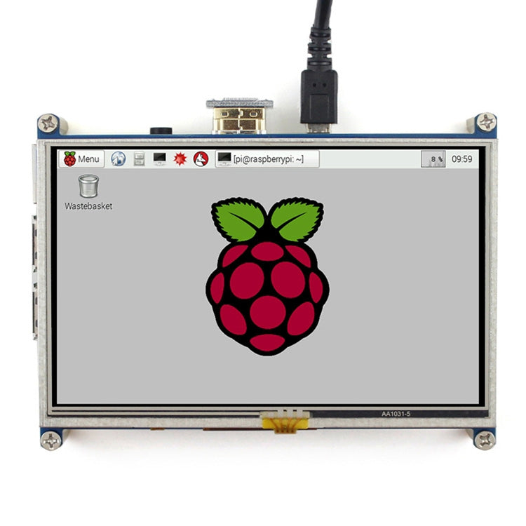 Touchscreen LCD HDMI 5 pollici 800x480 per Raspberry Pi