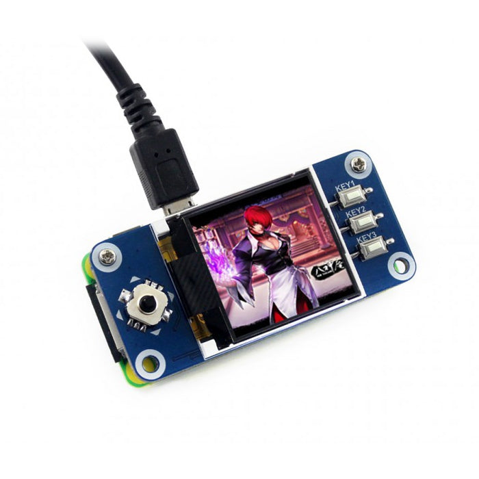 WAVESHARE 128x128 1.44 inch LCD HAT for Raspberry Pi, 1.44inch LCD HAT