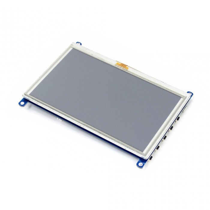 Il touch screen WAVESHARE da 5 pollici HDMI LCD (G) 800x480 per Raspberry Pi supporta vari sistemi, 5 Inch HDMI LCD (G)