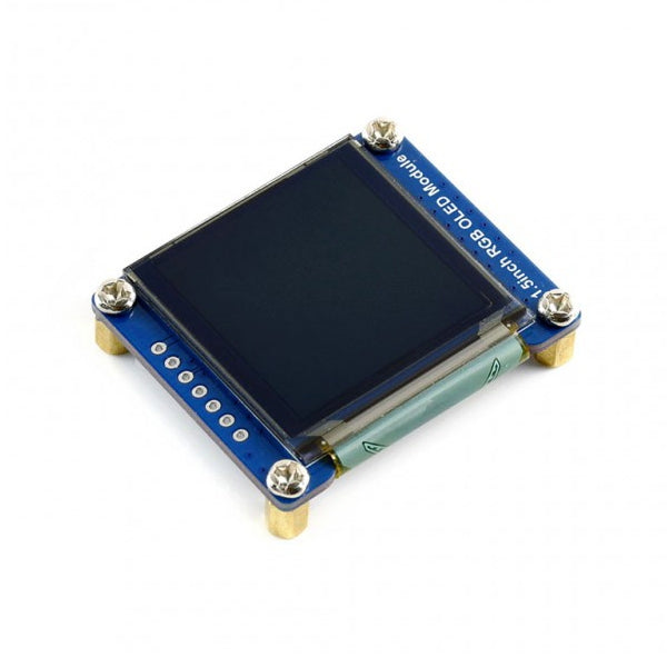 WAVESHARE 128x128 Modulo display OLED RGB generale da 1,5 pollici a colori elevati a 16 bit con interfaccia SPI, 1.5inch  OLED