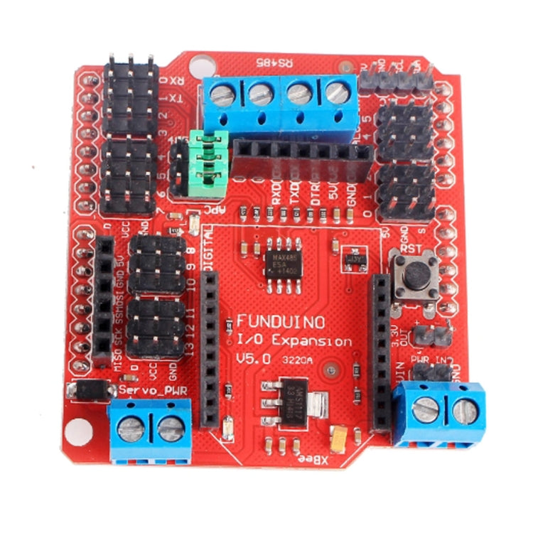 Xbee Sensor Expansion Shield V5 con interfaccia Bluetooth RS485 BlueBee per Arduino