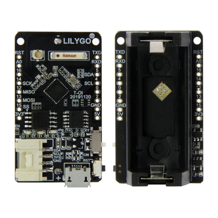 TTGO T-OI ESP8266 Rechargeable Battery Holder Development Board with 16340 Chip, T-OI ESP8266 Development Board