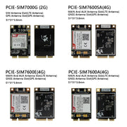 TTGO T-PCIE ESP32-WROVER-B AXP192 Chip WiFi Bluetooth Nano Card SIM Series Module Hardware Modular Development Board, PCIE-SIM7070G Module, PCIE-SIM7070G Module