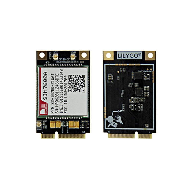 TTGO T-PCIE ESP32-WROVER-B AXP192 Chip WiFi Bluetooth Nano Card SIM Series Module Hardware Modular Development Board, SIM7600A-PCIE, SIM7600A-PCIE