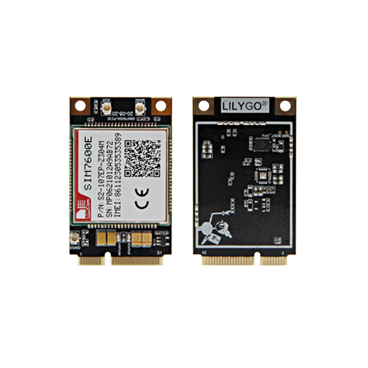 TTGO T-PCIE ESP32-WROVER-B AXP192 Chip WiFi Bluetooth Nano Card SIM Series Module Hardware Modular Development Board, SIM7600E-PCIE, SIM7600E-PCIE