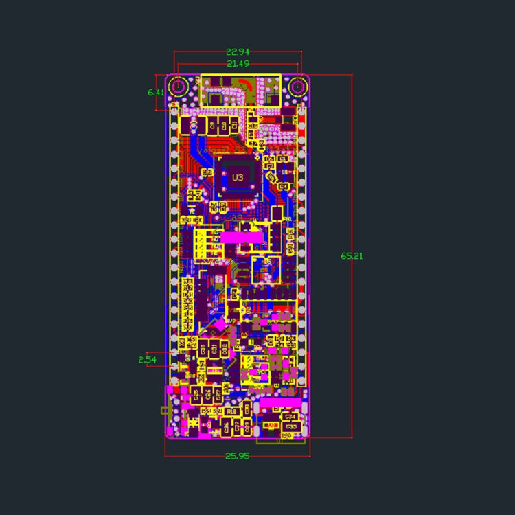 TTGO ESP32-S WiFi Wireless Module Development Board TF Card Slot with Type-C Connector, ESP32-S