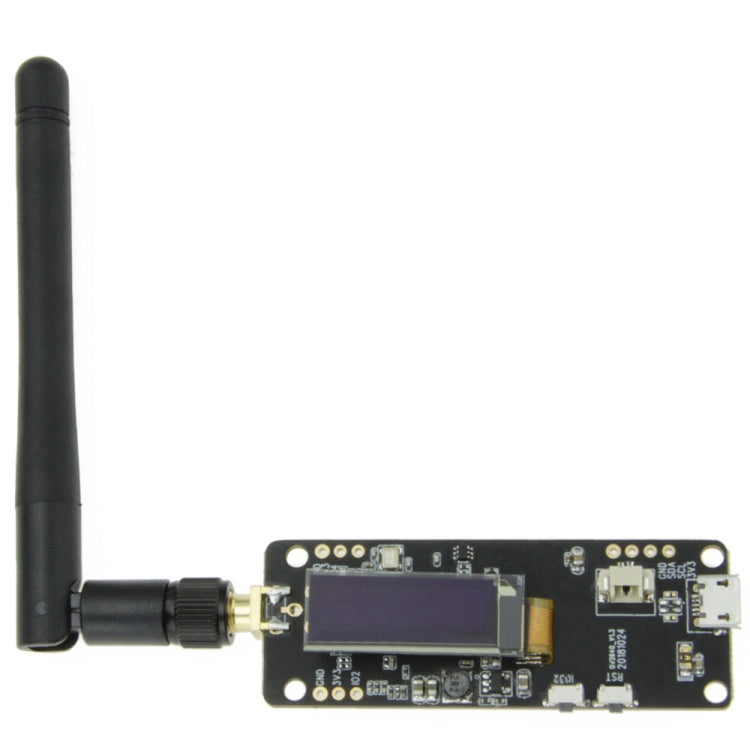 TTGO OV2640 Fish-eye Lens Camera Module OLED WiFi Development Board SMA 0.91 with 3dbi Antenna, Fish-eye Lens