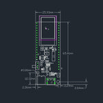 TTGO T-Koala ESP32 Bluetooth WiFi Module 4MB Based on ESP32-WROVER-B Development Board, ESP32-WROVER-B