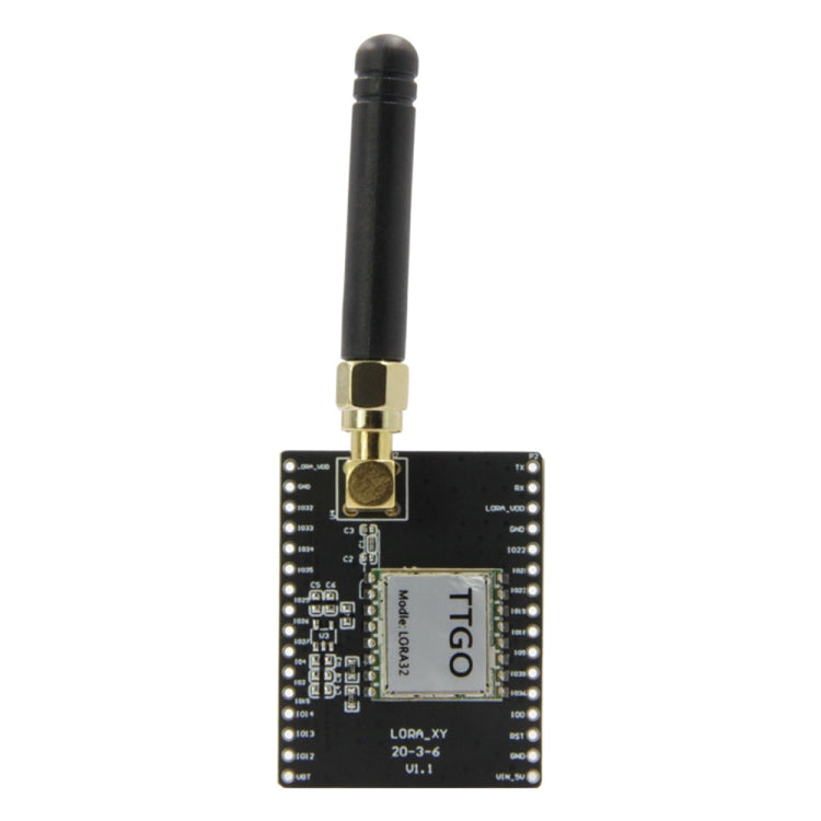 TTGO 868 MHz Shield ESP32 WiFi Bluetooth 18560 Portabatteria Scheda di sviluppo del modulo di carica solare, 868 MHz Shield