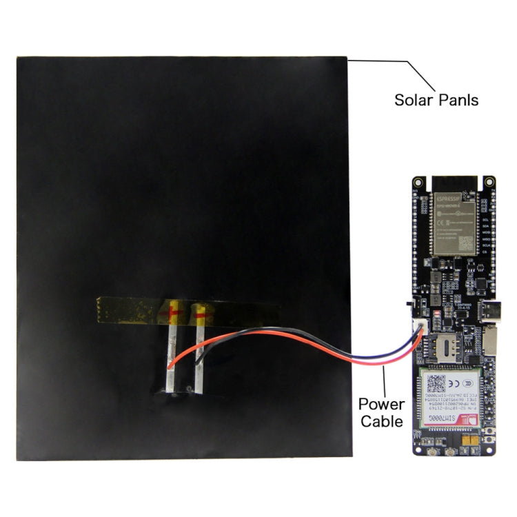 TTGO T-SIM7000G ESP32 WiFi Bluetooth 18560 Battery Support Solar Charging Module Development Board, T-SIM7000G