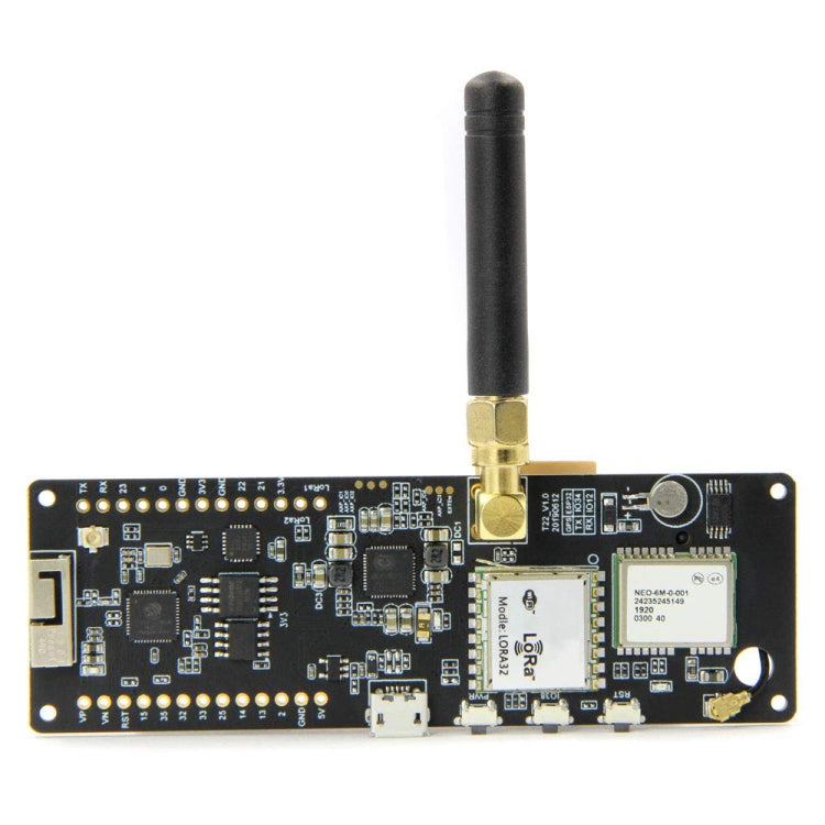 TTGO T-Beamv1.0 Chipset ESP32 WiFi Module Bluetooth 433MHz LoRa GPS Module NEO-6M with SMA Antenna, Original Version, Original Version 433MHz