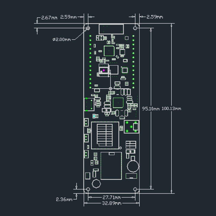 TTGO T-Beamv1.0 Chipset ESP32 Modulo WiFi Bluetooth 433 MHz Modulo GPS LoRa NEO-6M con antenna SMA, versione originale, Original Version 433MHz