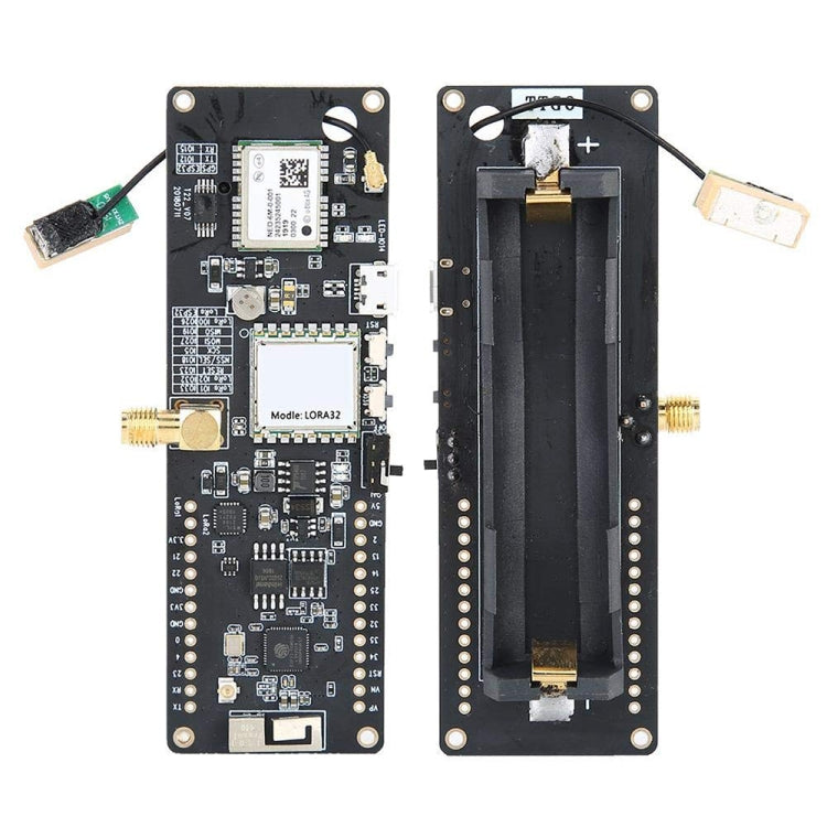 TTGO T-Beamv1.0 Chipset ESP32 WiFi Module Bluetooth 915MHz LoRa NEO-6M GPS Module with SMA Antenna, Original Version, Original Version 915MHz