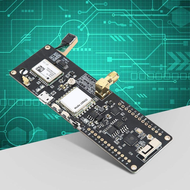 TTGO T-Beamv1.0 Chipset ESP32 Modulo WiFi Bluetooth 915 MHz LoRa NEO-6M Modulo GPS con antenna SMA, versione originale, Original Version 915MHz