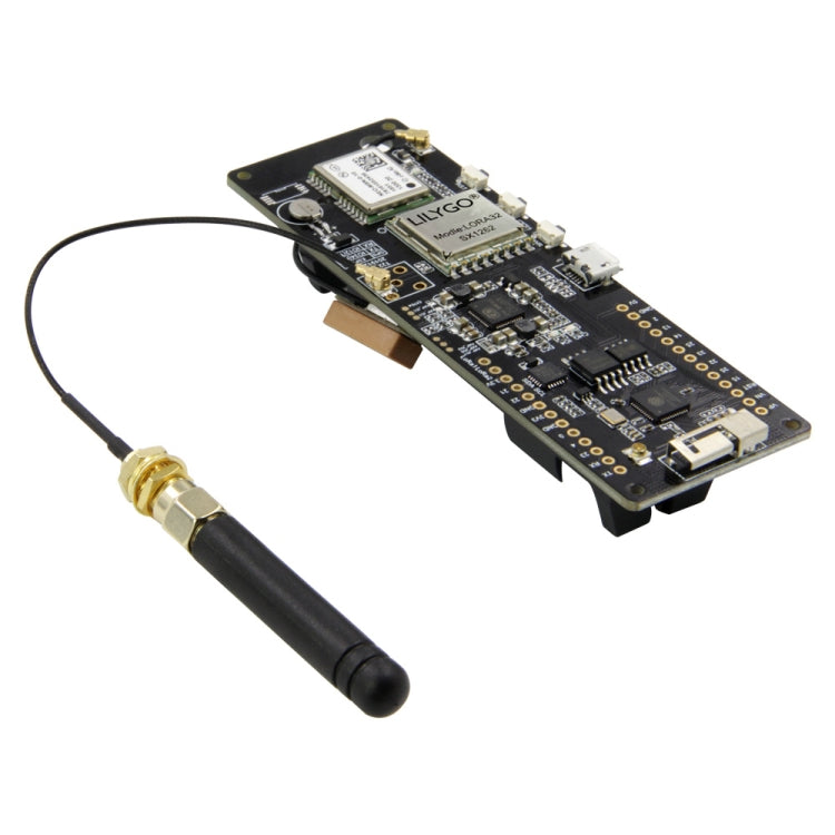 TTGO T-Beam ESP32 WiFi Module Bluetooth 433MHz GPS NEO-M8N LORA 32 Module with Antenna and 18650 Battery Holder, 433MHz