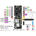 Modulo TTGO T-Beam ESP32 WiFi Bluetooth GPS LORA 433MHz