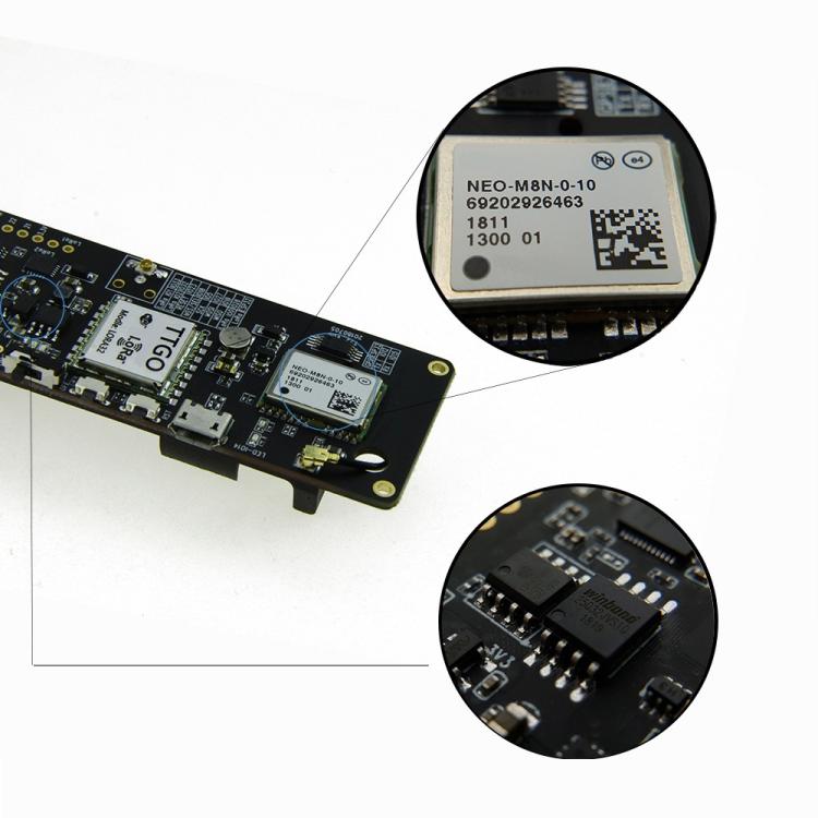 Modulo TTGO T-Beam ESP32 WiFi Bluetooth GPS LORA 868MHz