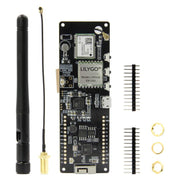 TTGO T-Beam ESP32 WiFi Module Bluetooth 868MHz GPS NEO-M8N LORA 32 Module with Antenna and 18650 Battery Holder, 868MHz