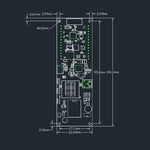 Modulo TTGO T-Beam ESP32 WiFi Bluetooth GPS LORA 868MHz