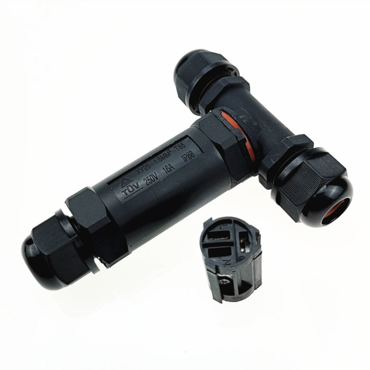 Connettore cavo tipo T 3 pin impermeabile IP68