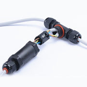 Connettore cavo tipo T 3 pin impermeabile IP68