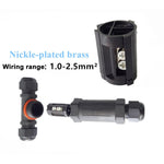 Connettore cavo tipo T 3 pin impermeabile IP68