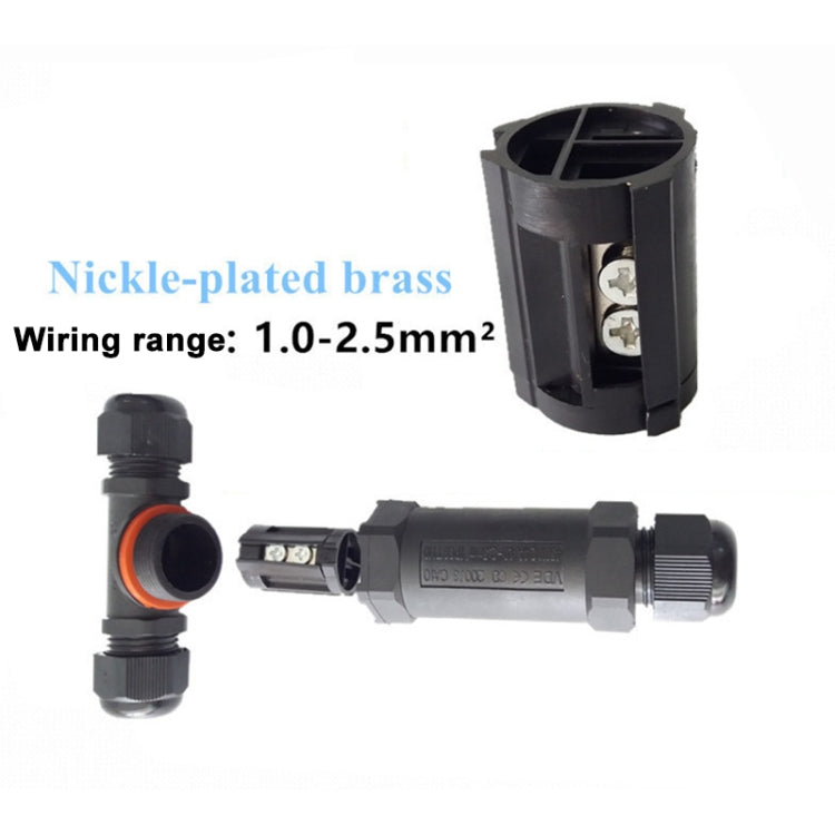 Connettore cavo tipo T 3 pin impermeabile IP68