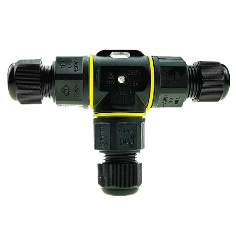 Connettore cavo tipo T 3 pin impermeabile IP68 XYT21