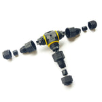 Connettore cavo tipo T a 3 pin impermeabile IP68 XYT21, XYT21