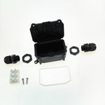 Scatola di giunzione bidirezionale impermeabile IP66 con terminale PA10 a 3 bit, IP66+PA10
