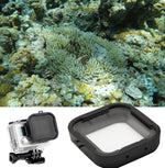 Custodia per immersione a scatto cubo Obiettivo Filtro stella a 6 linee per GoPro HERO4 /3+, For GoPro HERO4 /3+ Star Filter