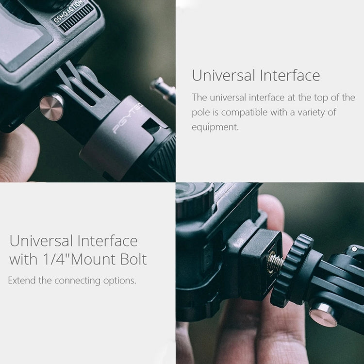 PGYTECH P-GM-117 Action Camera Treppiede Estensione Selfie Stick per DJI Osmo Action, P-GM-117