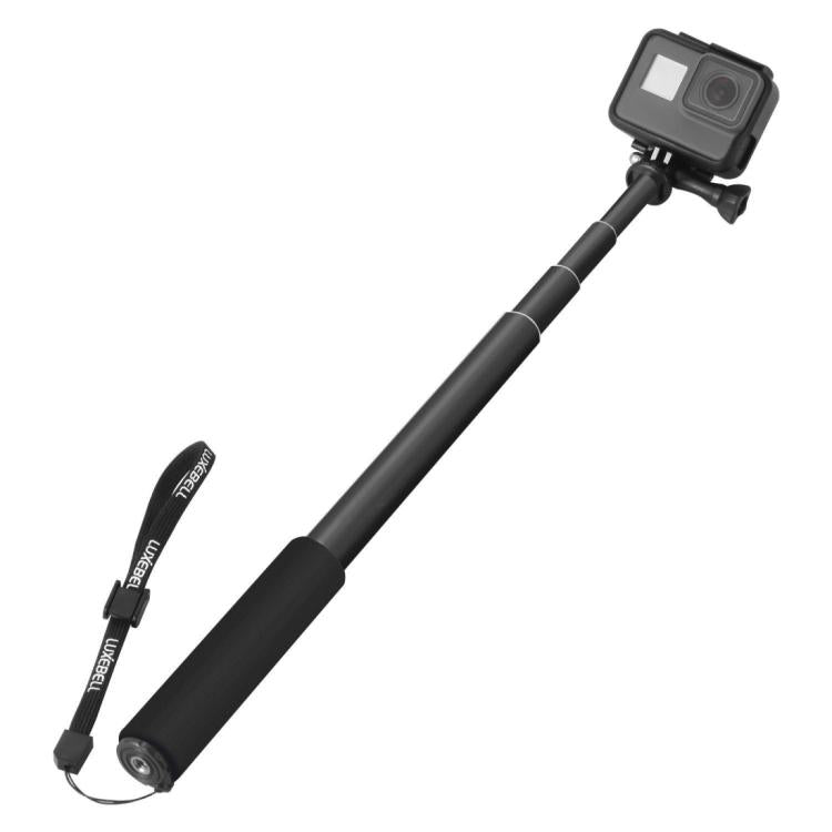 Asta selfie universale in lega di alluminio con adattatore, lunghezza: 25-75 cm, Length: 25-75cm