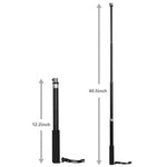 Asta selfie universale in lega di alluminio con adattatore, lunghezza: 25-75 cm, Length: 25-75cm