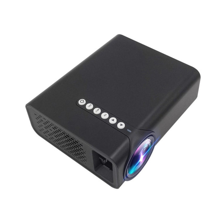 Proiettore LCD HD YG520 da 1800 lumen, altoparlante integrato, può leggere disco U, disco rigido mobile, scheda SD, collegamento AV DVD, set top box., Standard Version