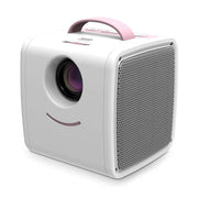 W-S1 10W Kids Projector, 30 Lumens 1080P HD LCD Technology, Support AV/USB/Mini SD Card/HDMI/Audio