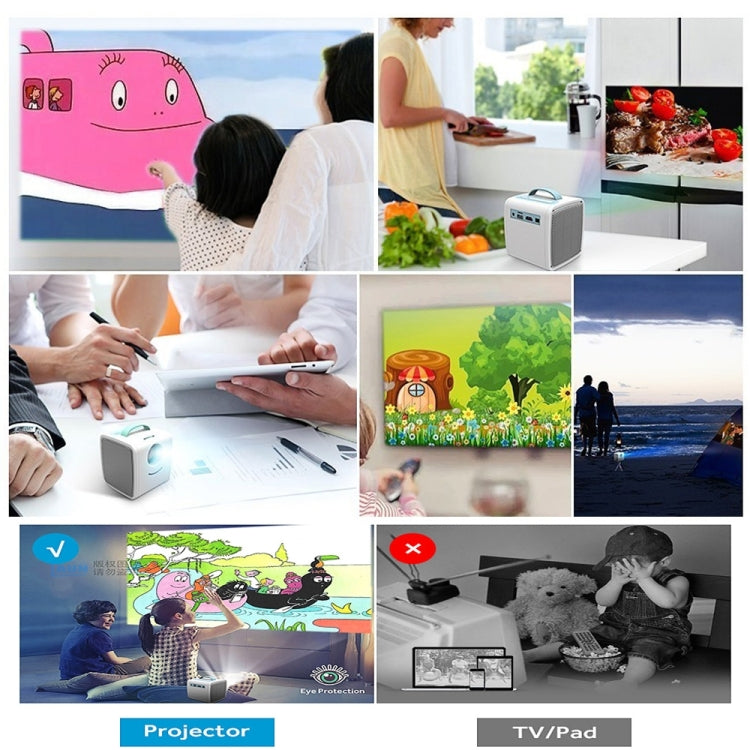 Videoproiettore per bambini LCD HD 1080P 30 lumen