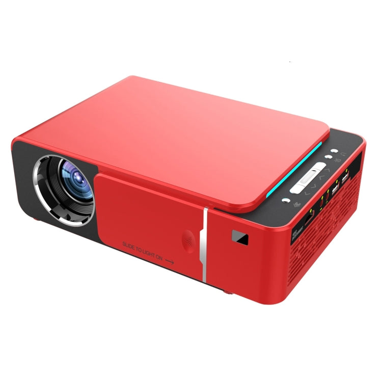 T6 3500ANSI Lumens 1080P LCD Mini Theater Projector, Standard Version US Plug