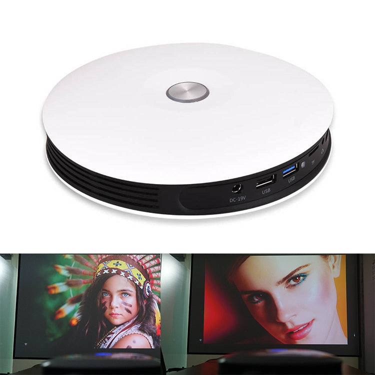 Wejoy DL-S9 220 Lumen 1280x720 720P Android 6.0 HD Bluetooth WiFi Smart Laser 3D Projector, Support HDMI/USB x 2/TF Card