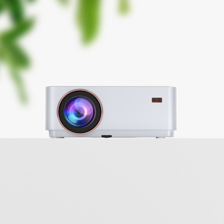 TB612 Smart Projector with LED+LCD Technology 2200 ANSI Lumens, Resolution 800x400, Support AV/HDMI/SD Card/USB/VGA/TV, UK Plug, Screen Mirroring System