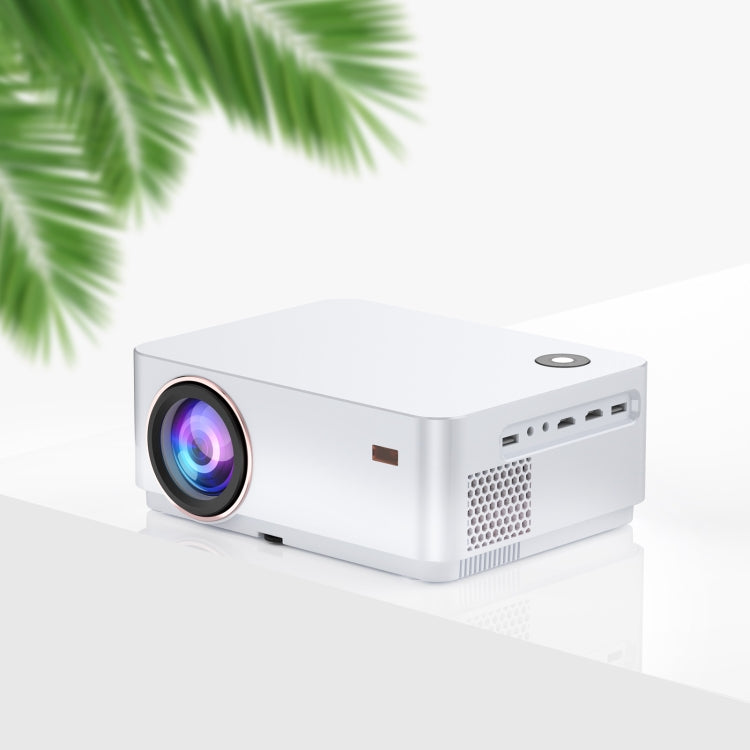 TB612 Smart Projector with LED+LCD Technology 2200 ANSI Lumens, Resolution 800x400, Support AV/HDMI/SD Card/USB/VGA/TV, UK Plug, Screen Mirroring System