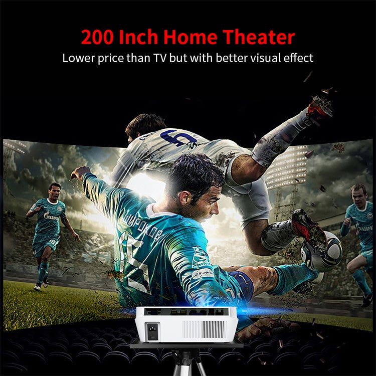 VS626 Android 3500ANSI lumens 1080*720 resolution LED+LCD technology smart projector, support AV/HDMI/SD card/USB/VGA, Android