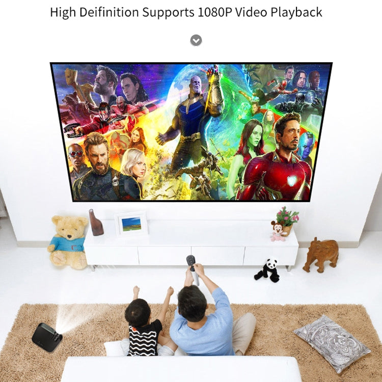 VS626 Android 3500ANSI lumens 1080*720 resolution LED+LCD technology smart projector, support AV/HDMI/SD card/USB/VGA, Android