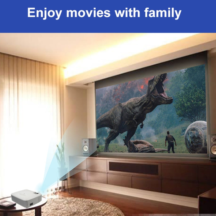 D40S 1600 Lumens Portable HD LED Home Theater Digital Projector, D40S