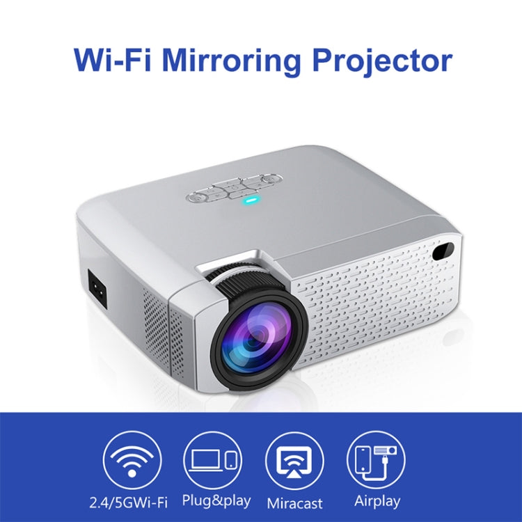 D40S 1600 Lumens Portable HD LED Home Theater Digital Projector, D40S