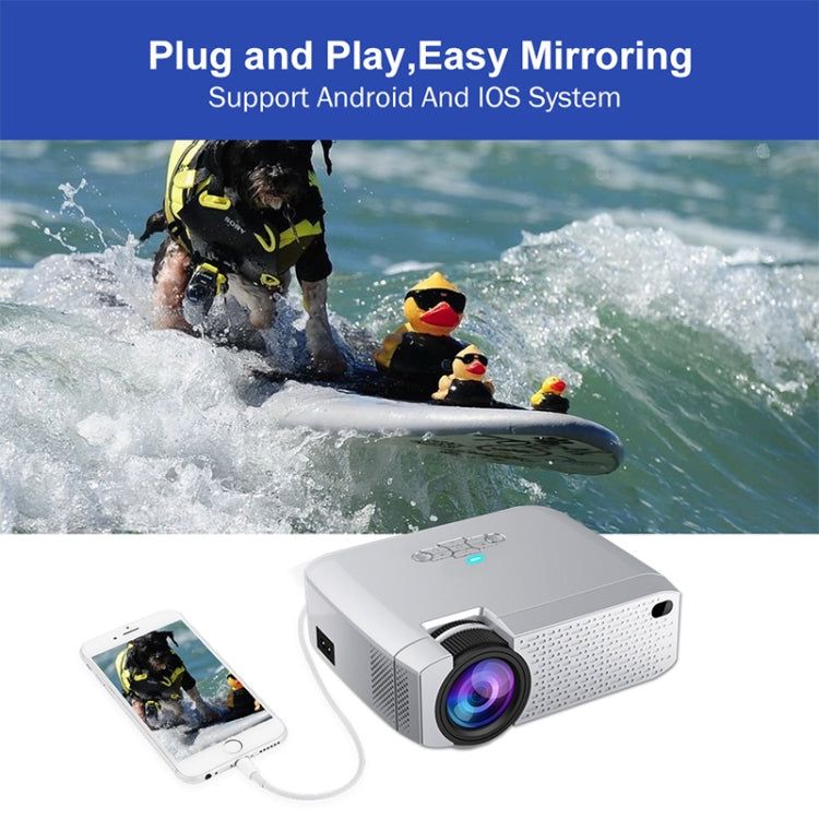Proiettore digitale HD LED portatile 1600 lumen D40S